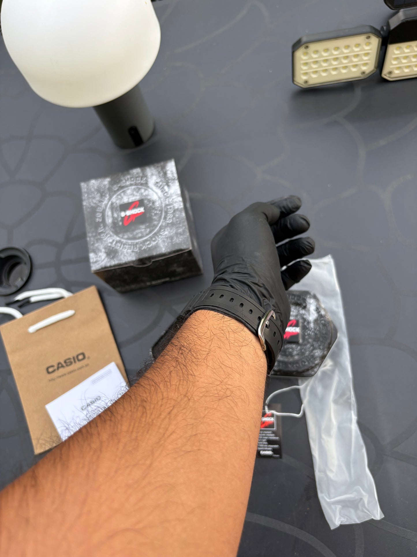 Montre G-SHOCK Abyssal Full Sport – Édition Spéciale Noir & Bleu (Étanche 200m)