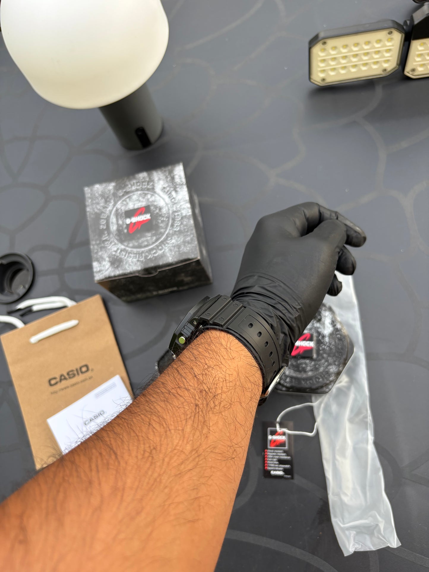 Montre G-SHOCK Abyssal Full Sport – Édition Spéciale Noir & Bleu (Étanche 200m)