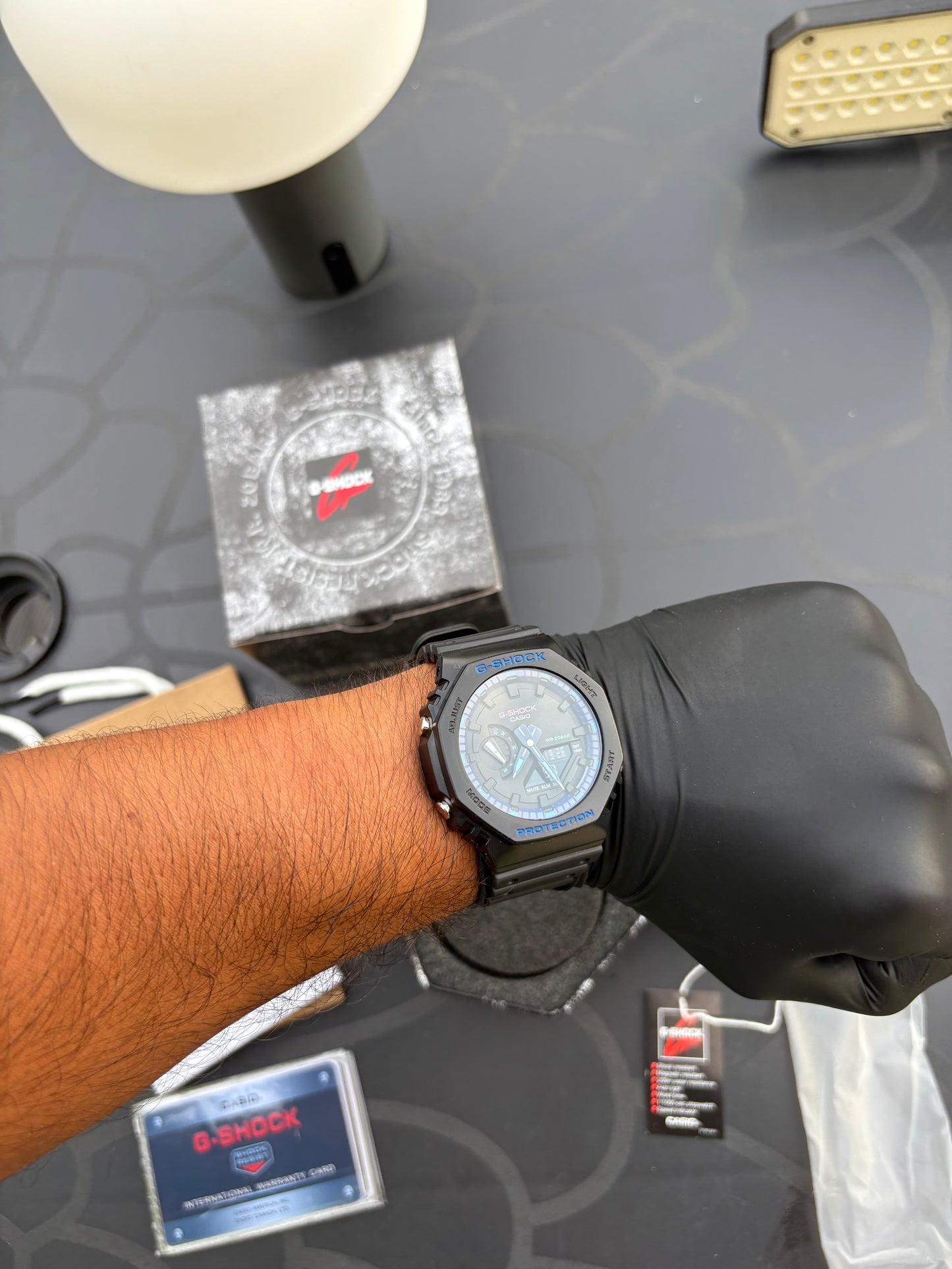 Montre G-SHOCK Abyssal Full Sport – Édition Spéciale Noir & Bleu (Étanche 200m)