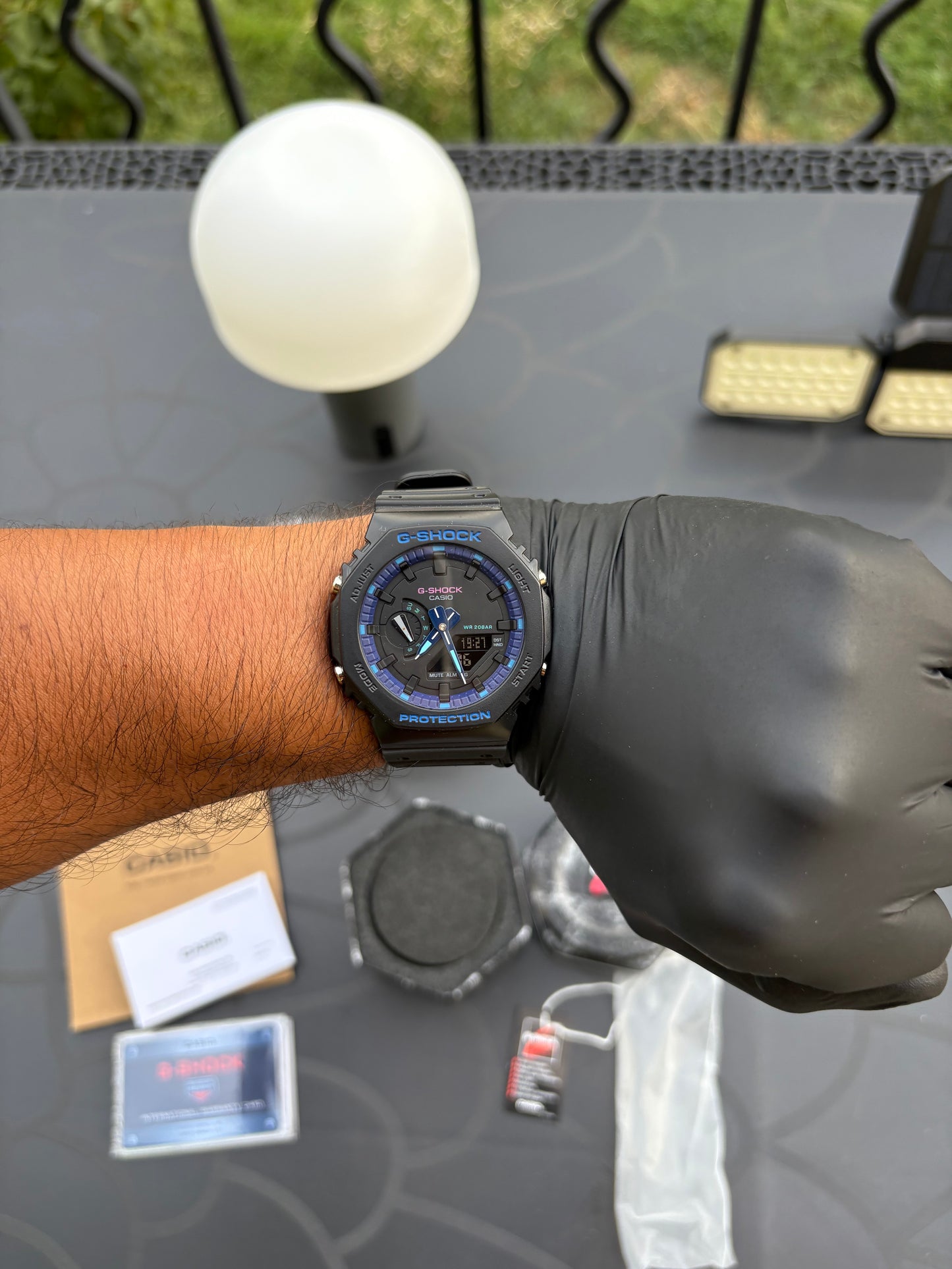 Montre G-SHOCK Abyssal Full Sport – Édition Spéciale Noir & Bleu (Étanche 200m)