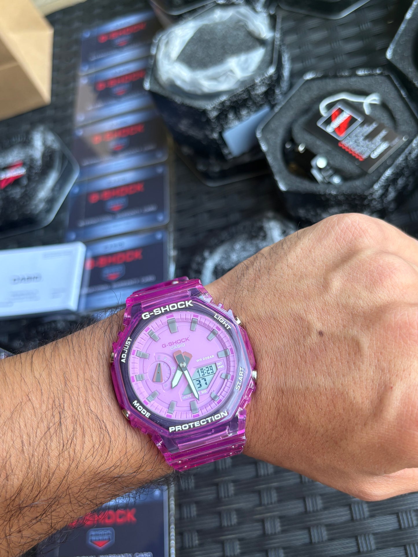 Montre G-SHOCK Violet – Édition Limitée Originale (Étanche 200m)