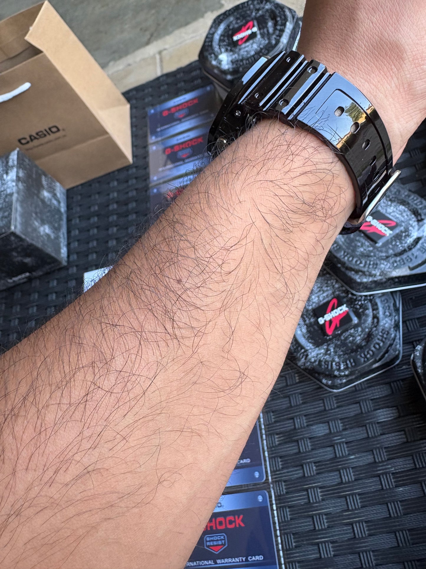 G-Shock Noir Or