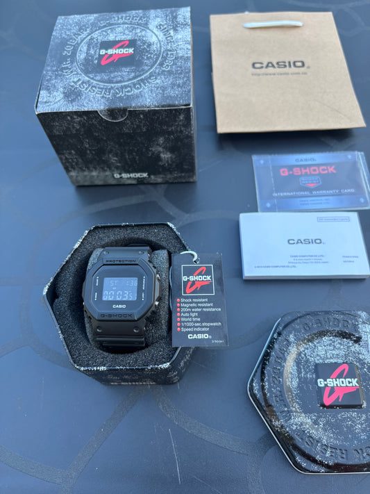 Montre G-SHOCK Casio full black edition - neuve + coffret officiel