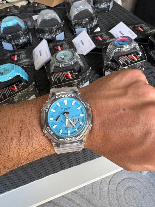 Montre G-SHOCK Ice Blue – Édition Limitée Neuve