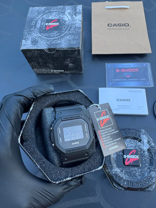 Montre G-SHOCK Casio full black edition - neuve + coffret officiel