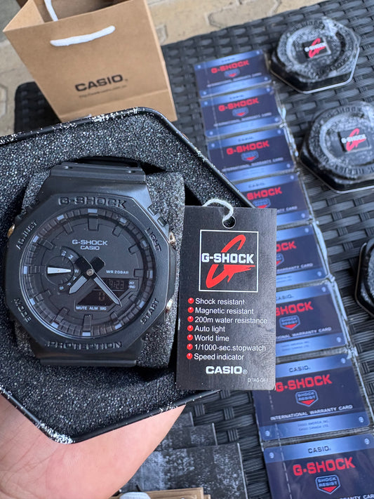 Montre G-SHOCK full black edition - neuve + coffret officiel