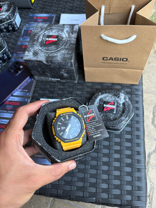 Montre G-Shock jaune édition limitée | neuve + coffret officiel