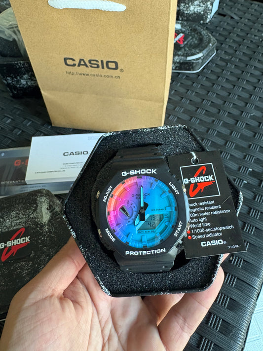 Montre G-SHOCK Black Rainbow – Édition Limitée neuve avec boîte et certificat