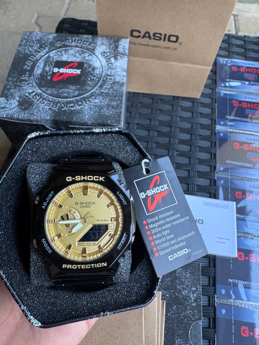 G-Shock Noir Or