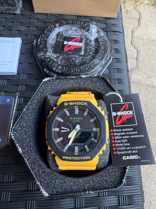 Montre G-Shock jaune édition limitée | neuve + coffret officiel